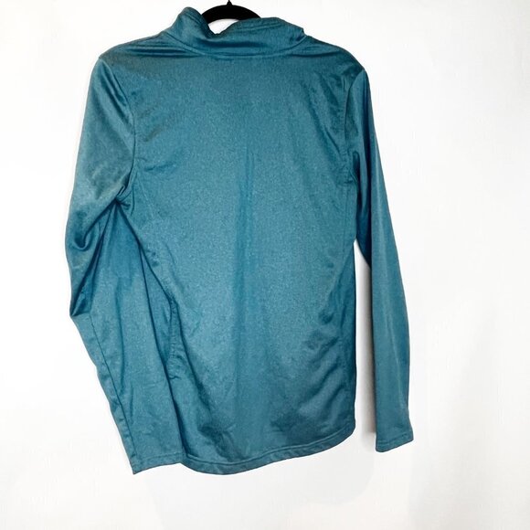 The North Face | Teal Long Sleeve Half Zip Thermal - Picture 2 of 5